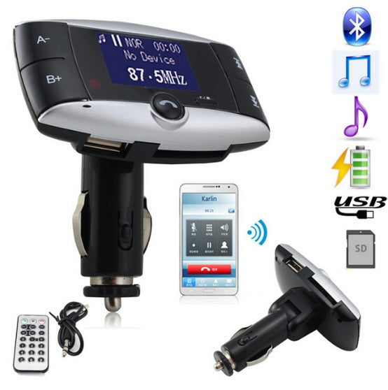 Handsfree Wireless MP3 Player FM Transmitter